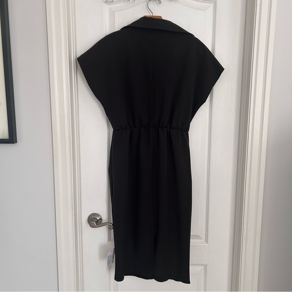 ASOS Petite Collared Wrap Dress - Picture 2 of 8